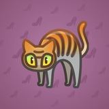 Scared Cat #18632 Scared Cat #18632