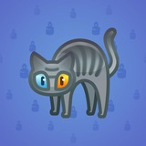 Scared Cat #18718 Scared Cat #18718