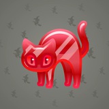 Scared Cat #18748 Scared Cat #18748