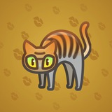 Scared Cat #1921