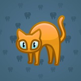 Scared Cat #1950 Scared Cat #1950