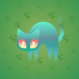Scared Cat #1964 Scared Cat #1964