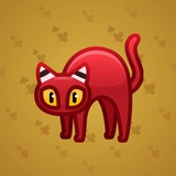 Scared Cat #1968