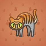 Scared Cat #1974