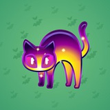 Scared Cat #2034 Scared Cat #2034