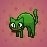 Scared Cat #2130 Scared Cat #2130