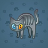 Scared Cat #2153