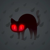 Scared Cat #2462 Scared Cat #2462