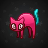 Scared Cat #2504