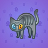 Scared Cat #2713
