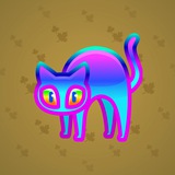 Scared Cat #2825 Scared Cat #2825