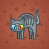 Scared Cat #2999