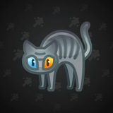 Scared Cat #3049