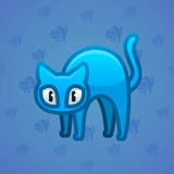 Scared Cat #3055 Scared Cat #3055