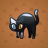 Scared Cat #3064
