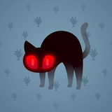 Scared Cat #3095 Scared Cat #3095