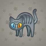 Scared Cat #3114 Scared Cat #3114
