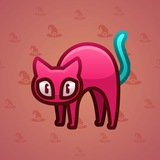 Scared Cat #3195 Scared Cat #3195