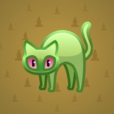 Scared Cat #3302 Scared Cat #3302