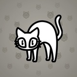 Scared Cat #3448 Scared Cat #3448