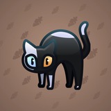 Scared Cat #3598