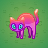 Scared Cat #3820 Scared Cat #3820