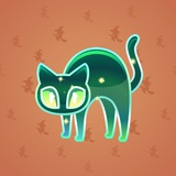 Scared Cat #4104