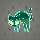 Scared Cat #4124 Scared Cat #4124