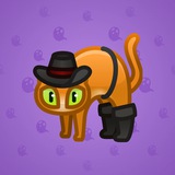 Scared Cat #4131 Scared Cat #4131
