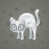 Scared Cat #4176 Scared Cat #4176