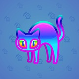 Scared Cat #4220 Scared Cat #4220
