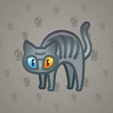 Scared Cat #4280 Scared Cat #4280