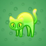 Scared Cat #4296 Scared Cat #4296