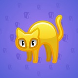 Scared Cat #4298 Scared Cat #4298