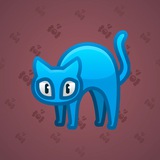 Scared Cat #4404