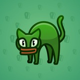 Scared Cat #4893 Scared Cat #4893