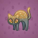 Scared Cat #5003 Scared Cat #5003