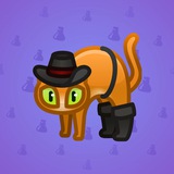 Scared Cat #5044