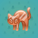 Scared Cat #5209 Scared Cat #5209