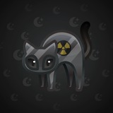 Scared Cat #5296 Scared Cat #5296