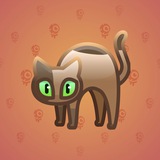 Scared Cat #5301 Scared Cat #5301