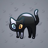 Scared Cat #5421