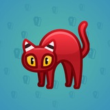 Scared Cat #5468 Scared Cat #5468