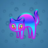Scared Cat #5492