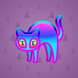 Scared Cat #5504