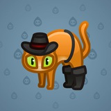Scared Cat #5887
