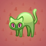 Scared Cat #5978