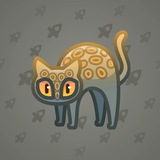 Scared Cat #6009 Scared Cat #6009