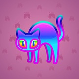 Scared Cat #6295 Scared Cat #6295