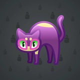 Scared Cat #6365 Scared Cat #6365